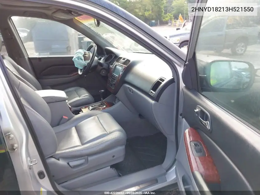 2003 Acura Mdx VIN: 2HNYD18213H521550 Lot: 42228452