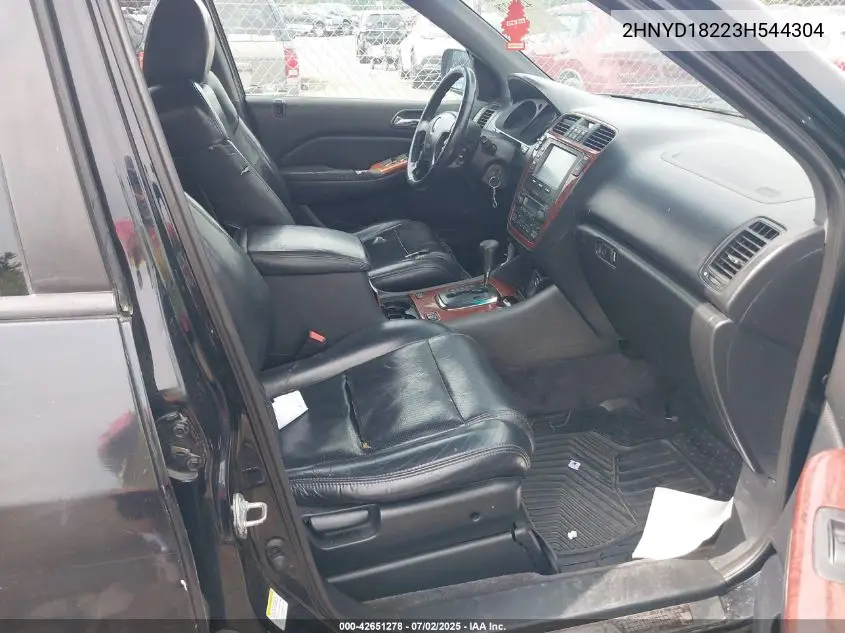 2003 Acura Mdx VIN: 2HNYD18223H544304 Lot: 42651278