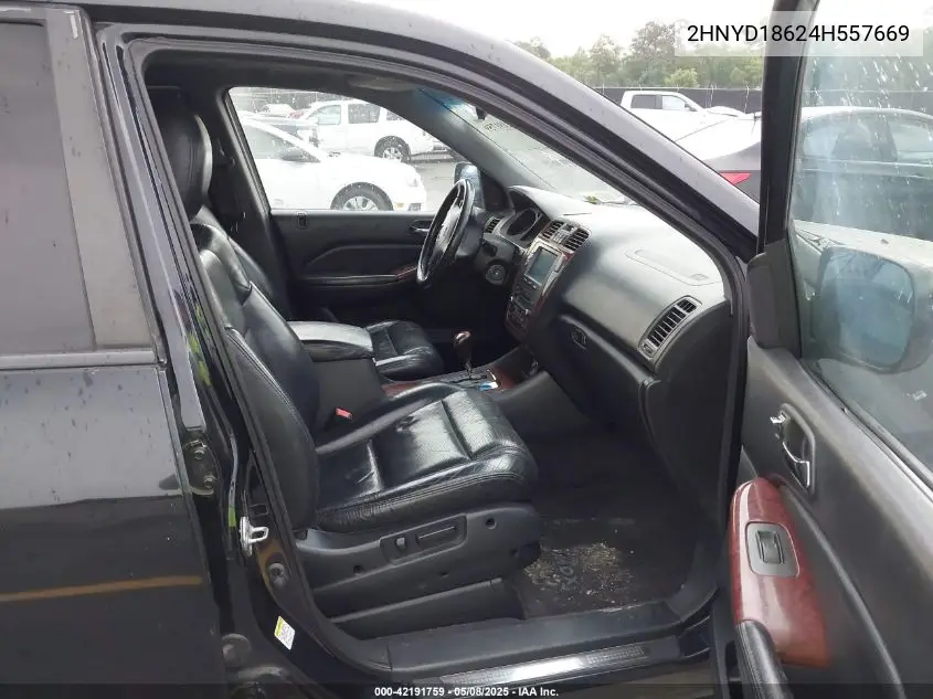 2004 Acura Mdx VIN: 2HNYD18624H557669 Lot: 42191759
