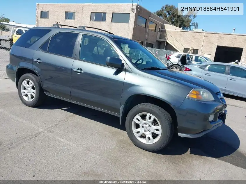 2004 Acura Mdx VIN: 2HNYD18884H541901 Lot: 42260525