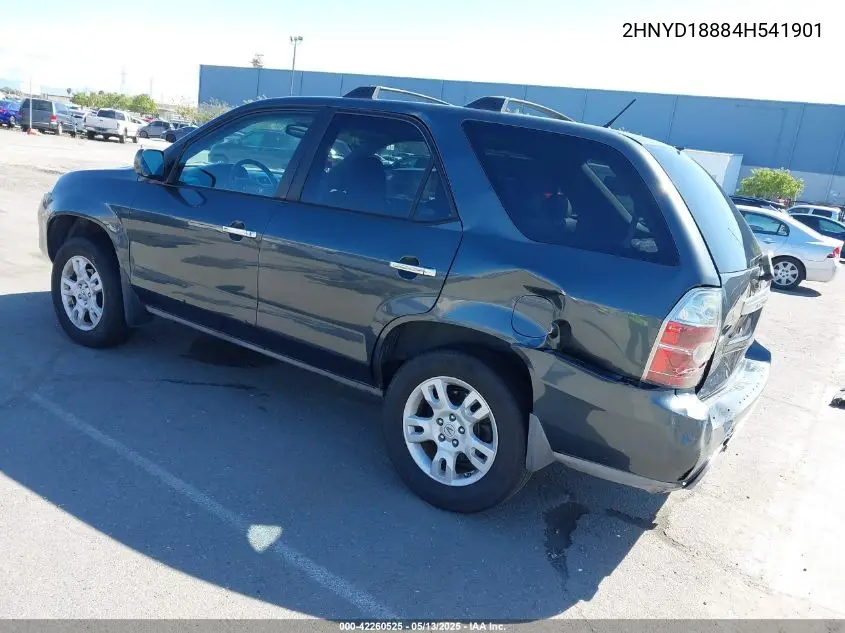 2004 Acura Mdx VIN: 2HNYD18884H541901 Lot: 42260525
