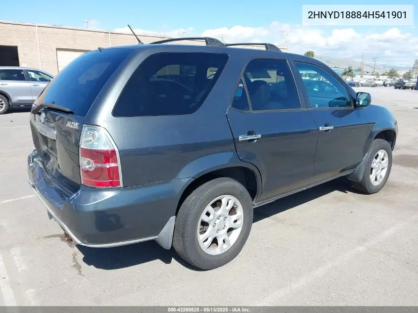 2004 Acura Mdx VIN: 2HNYD18884H541901 Lot: 42260525
