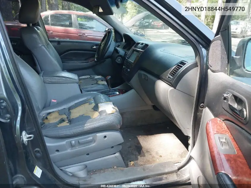 2004 Acura Mdx VIN: 2HNYD18844H549770 Lot: 42483631