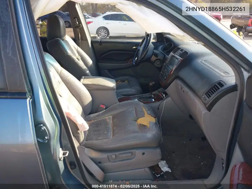 2005 Acura Mdx VIN: 2HNYD18865H532261 Lot: 41511874
