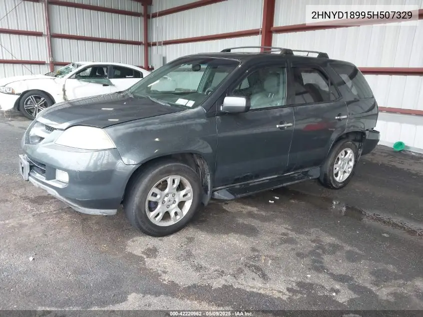 2005 Acura Mdx VIN: 2HNYD18995H507329 Lot: 42220962