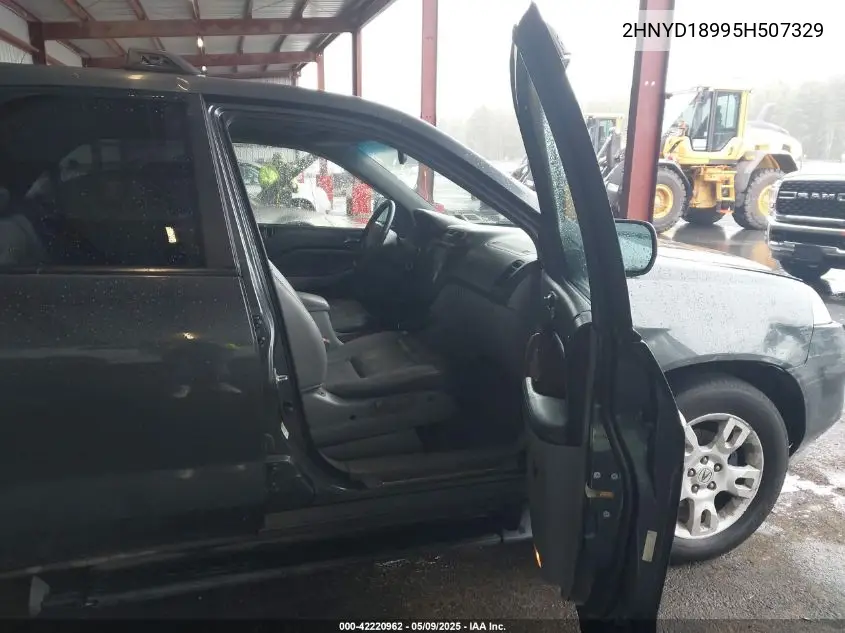 2005 Acura Mdx VIN: 2HNYD18995H507329 Lot: 42220962