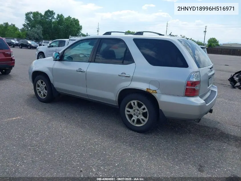 2006 Acura Mdx VIN: 2HNYD18996H516971 Lot: 42604551