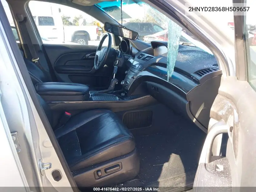 2008 Acura Mdx Technology Package VIN: 2HNYD28368H509657 Lot: 41675482