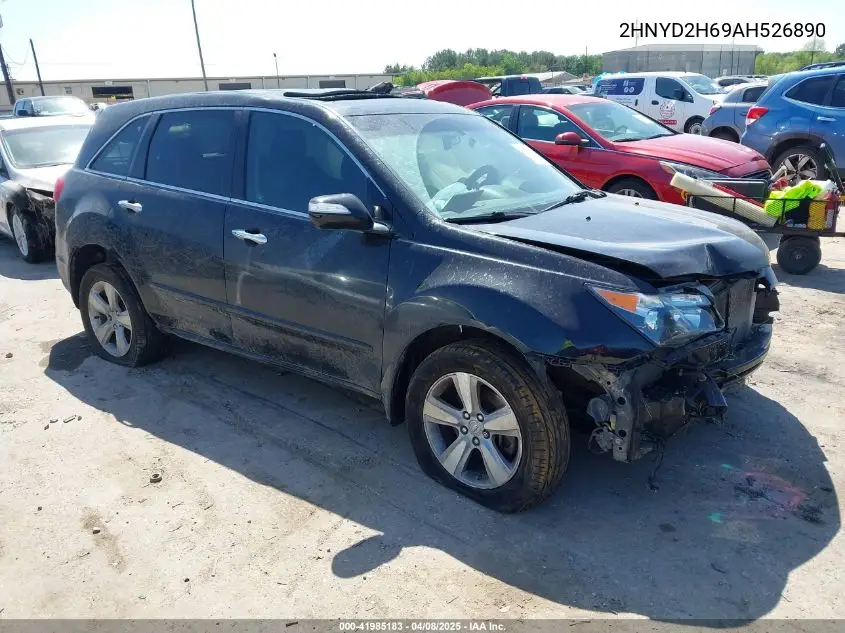 2010 Acura Mdx Technology Package VIN: 2HNYD2H69AH526890 Lot: 41985183