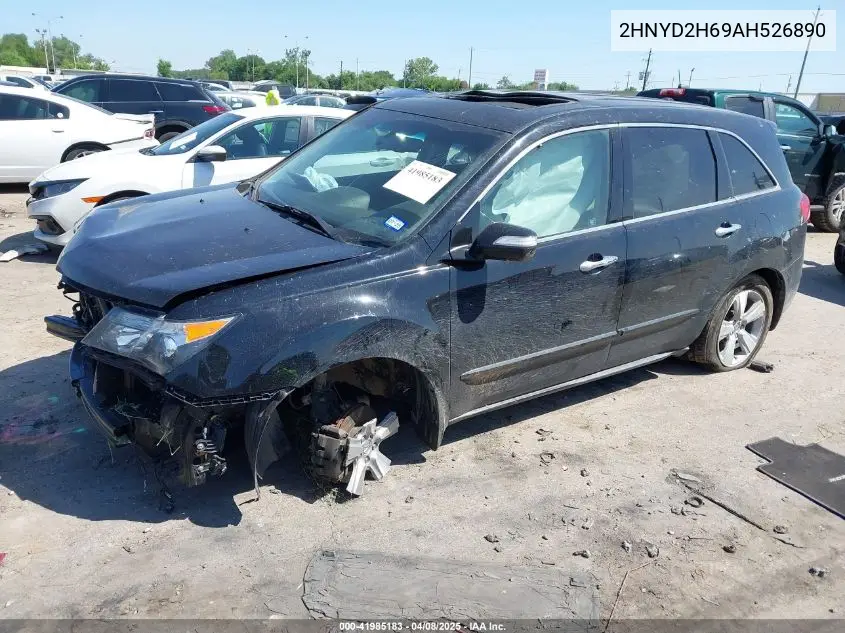 2010 Acura Mdx Technology Package VIN: 2HNYD2H69AH526890 Lot: 41985183