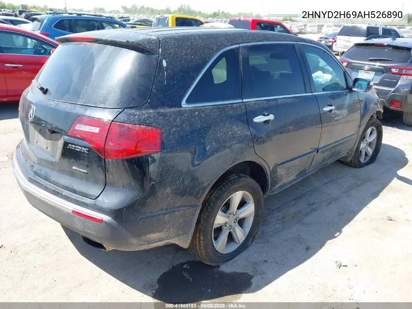 2010 Acura Mdx Technology Package VIN: 2HNYD2H69AH526890 Lot: 41985183