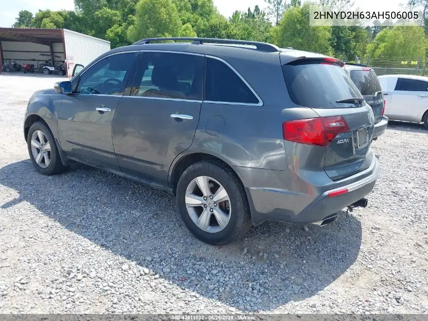 2010 Acura Mdx Technology Package VIN: 2HNYD2H63AH506005 Lot: 42611132