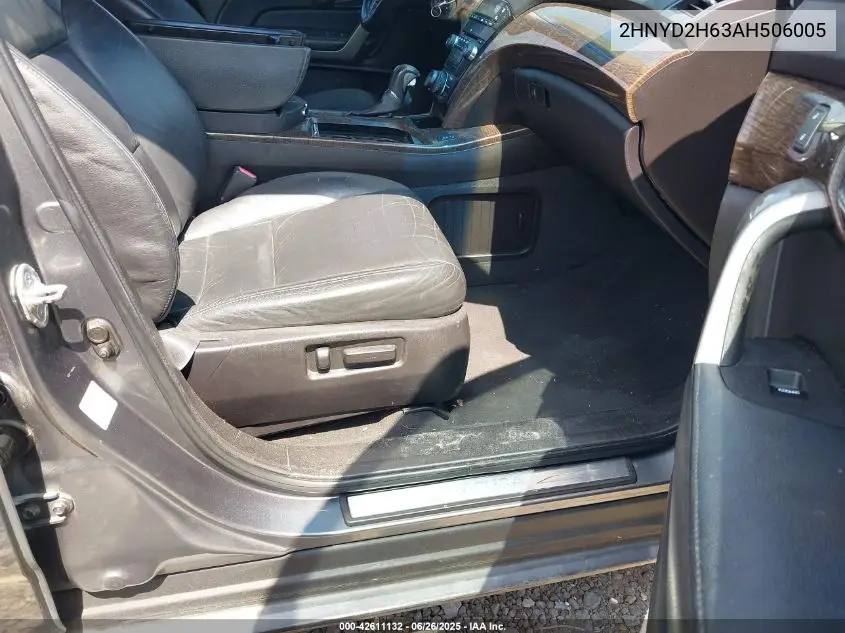 2010 Acura Mdx Technology Package VIN: 2HNYD2H63AH506005 Lot: 42611132