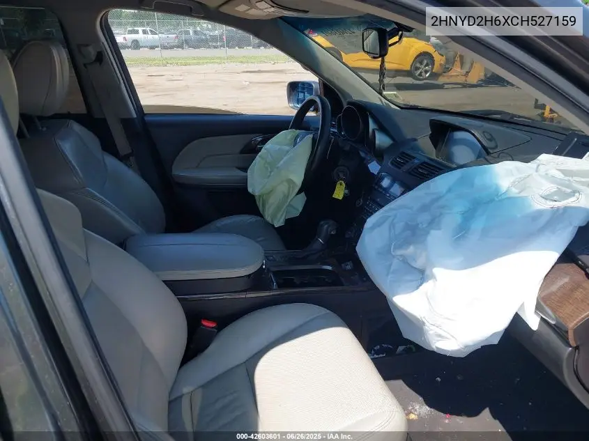 2012 Acura Mdx Advance Package VIN: 2HNYD2H6XCH527159 Lot: 42603601