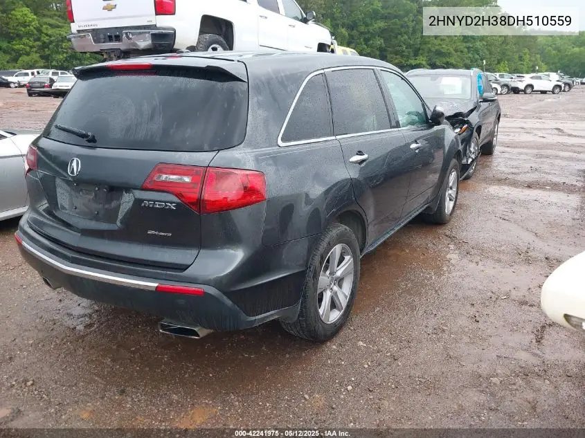 2013 Acura Mdx Technology Package VIN: 2HNYD2H38DH510559 Lot: 42241975