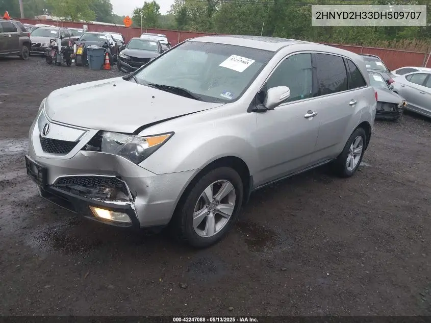 2013 Acura Mdx Technology Package VIN: 2HNYD2H33DH509707 Lot: 42247088