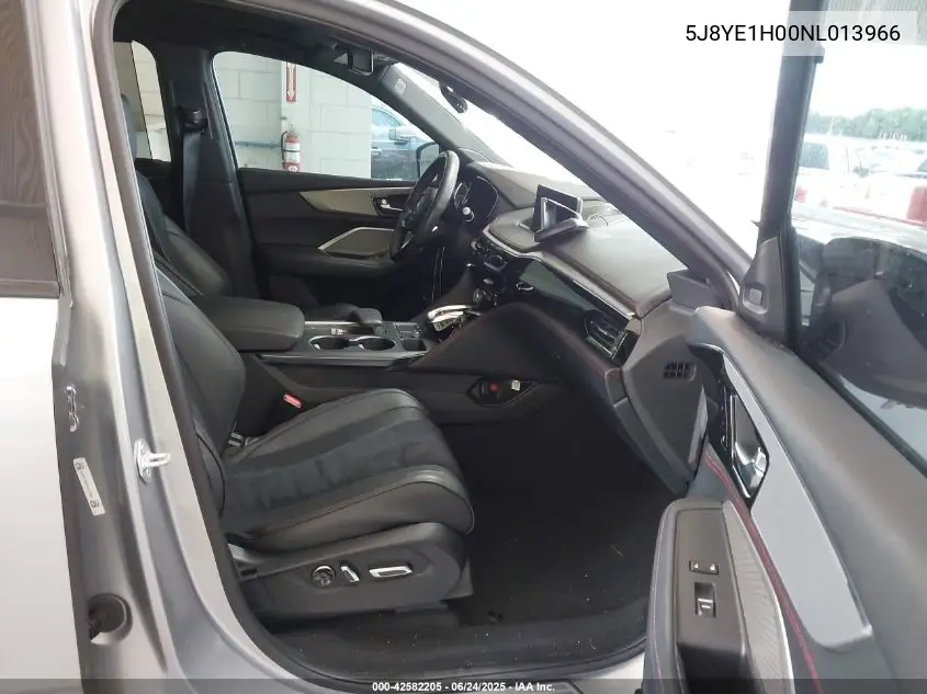 2022 Acura Mdx A-Spec Package VIN: 5J8YE1H00NL013966 Lot: 42582205