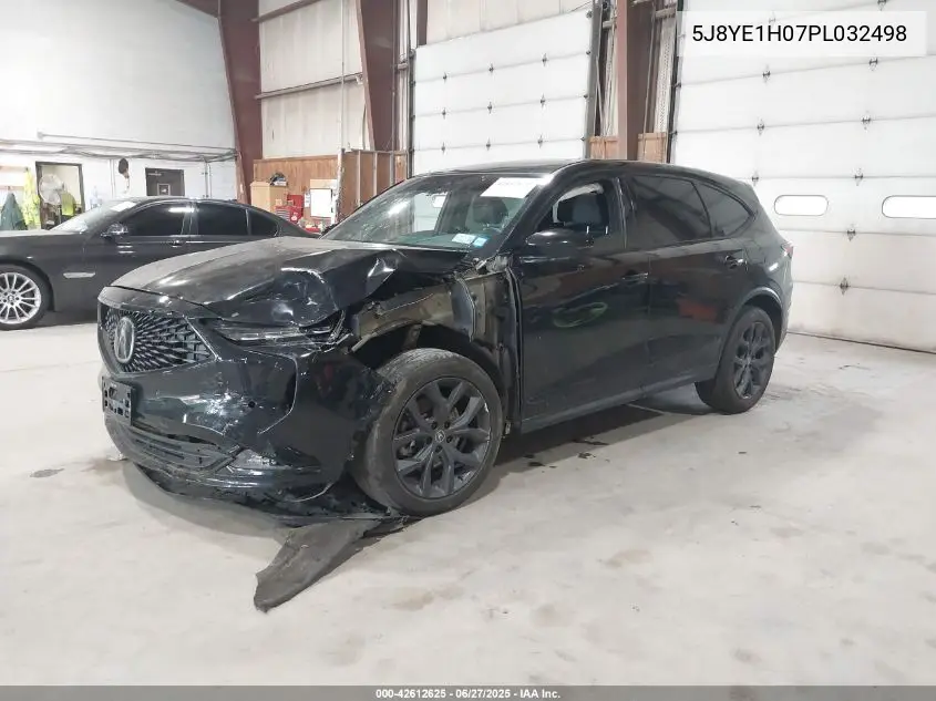 2023 Acura Mdx A-Spec VIN: 5J8YE1H07PL032498 Lot: 42612625