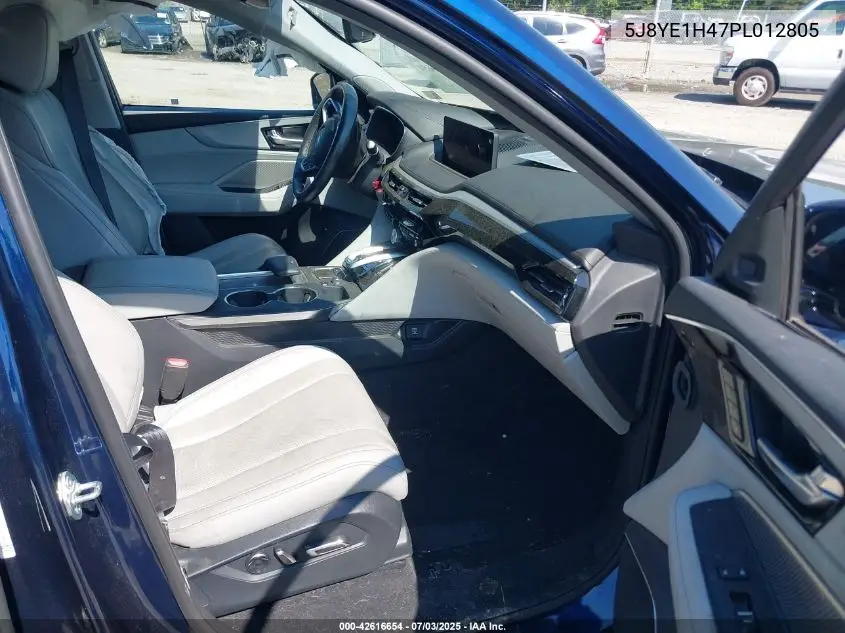 2023 Acura Mdx Technology Package VIN: 5J8YE1H47PL012805 Lot: 42616654