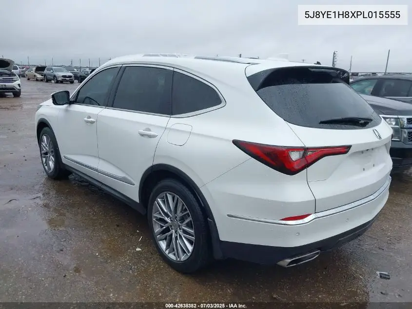 2023 Acura Mdx Advance Package VIN: 5J8YE1H8XPL015555 Lot: 42638382