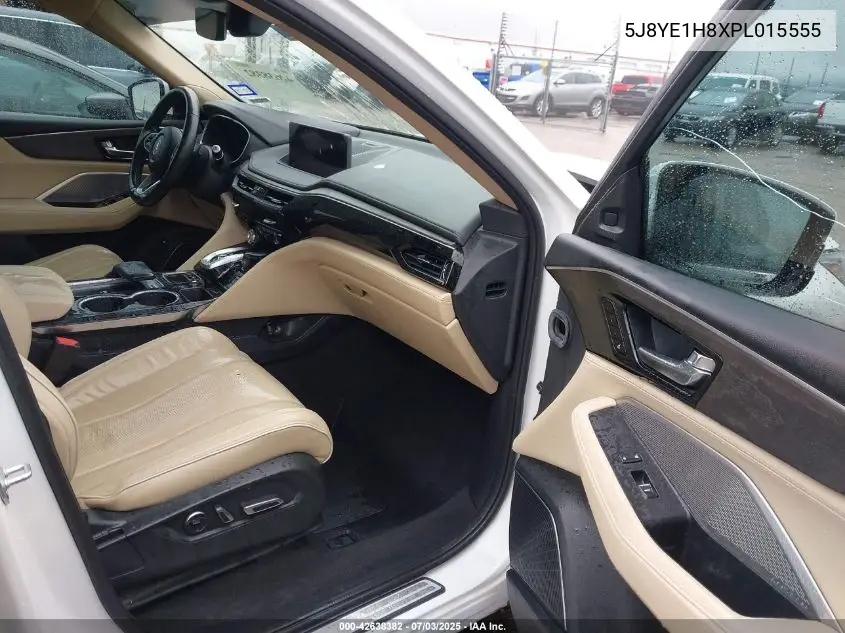 2023 Acura Mdx Advance Package VIN: 5J8YE1H8XPL015555 Lot: 42638382