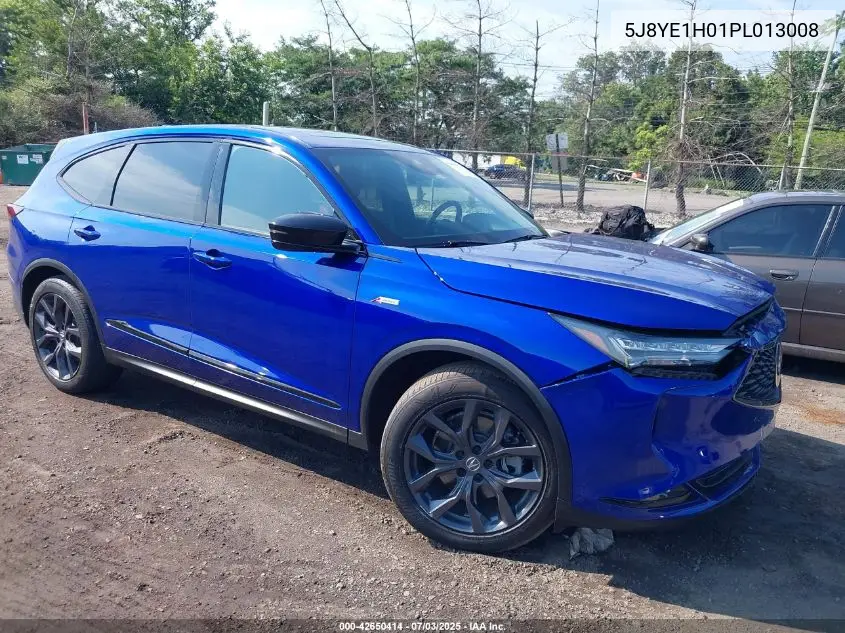 2023 Acura Mdx A-Spec VIN: 5J8YE1H01PL013008 Lot: 42650414
