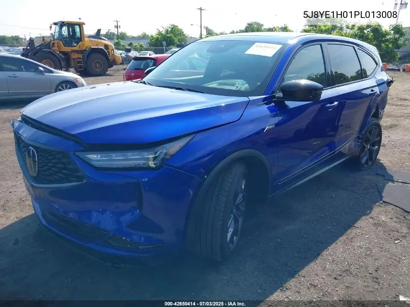 2023 Acura Mdx A-Spec VIN: 5J8YE1H01PL013008 Lot: 42650414