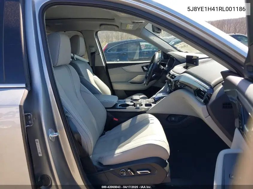 2024 Acura Mdx Technology Package VIN: 5J8YE1H41RL001186 Lot: 42065043
