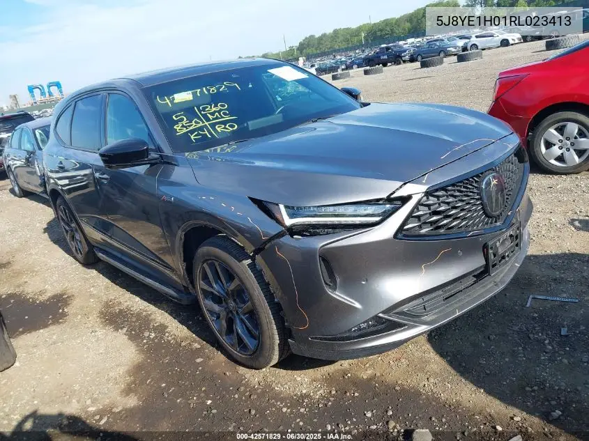 2024 Acura Mdx A-Spec VIN: 5J8YE1H01RL023413 Lot: 42571829