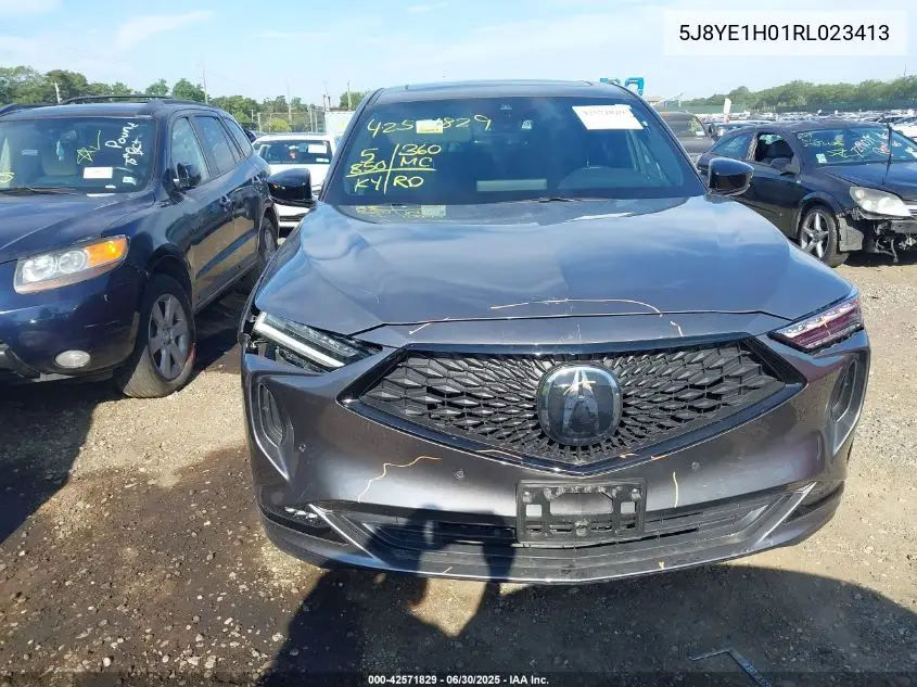 2024 Acura Mdx A-Spec VIN: 5J8YE1H01RL023413 Lot: 42571829