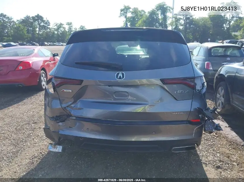 2024 Acura Mdx A-Spec VIN: 5J8YE1H01RL023413 Lot: 42571829