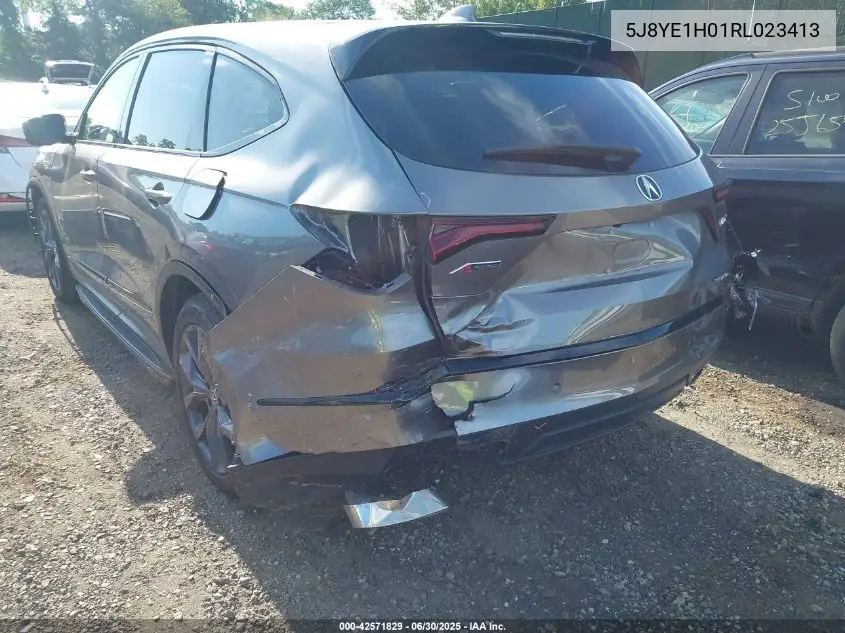 2024 Acura Mdx A-Spec VIN: 5J8YE1H01RL023413 Lot: 42571829