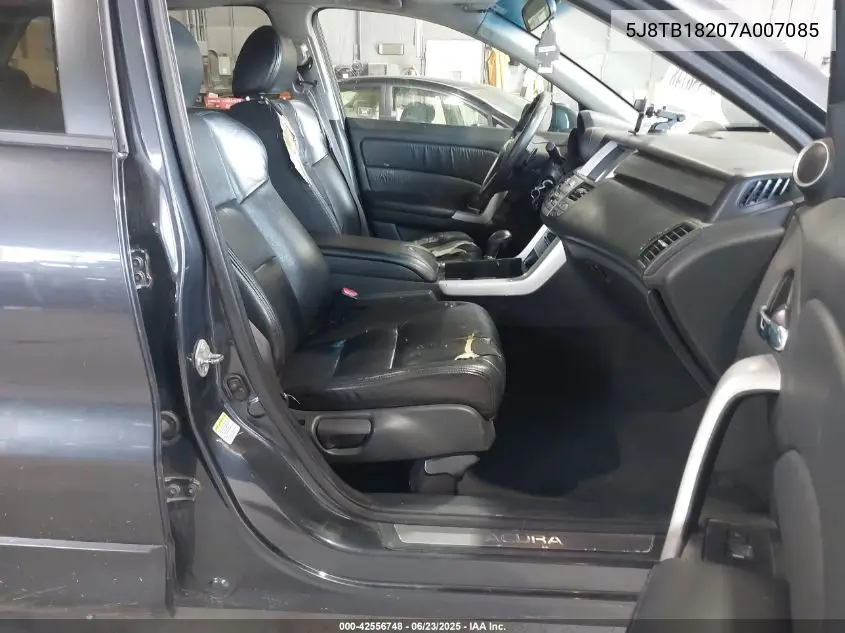 2007 Acura Rdx VIN: 5J8TB18207A007085 Lot: 42556748