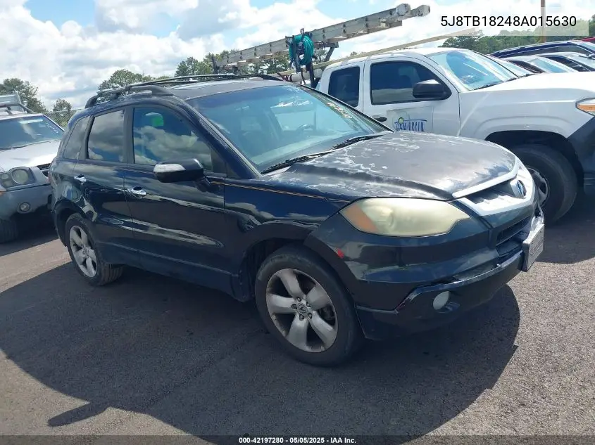 2008 Acura Rdx VIN: 5J8TB18248A015630 Lot: 42197280