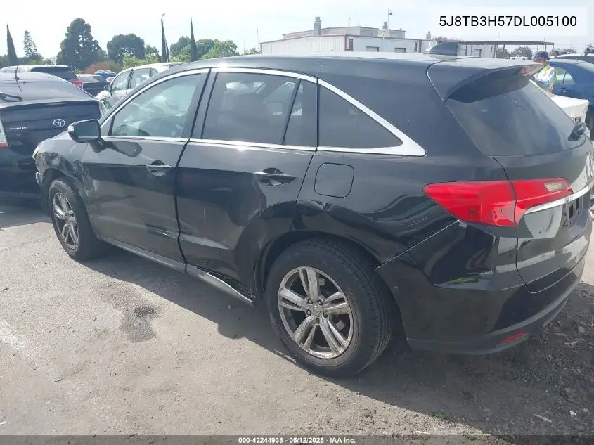 2013 Acura Rdx VIN: 5J8TB3H57DL005100 Lot: 42244938