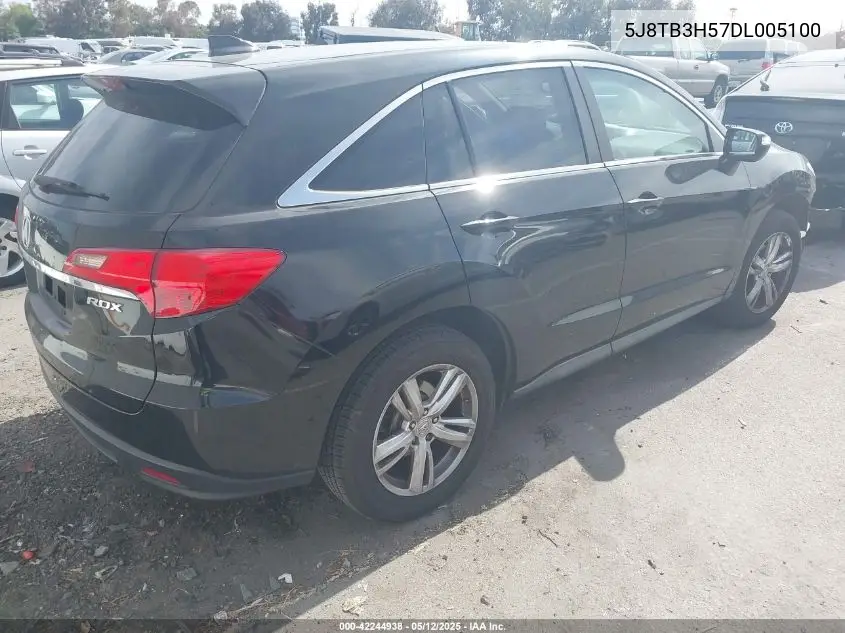 2013 Acura Rdx VIN: 5J8TB3H57DL005100 Lot: 42244938