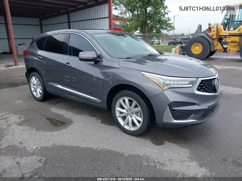 2020 Acura Rdx VIN: 5J8TC1H36LL013896 Lot: 42211316