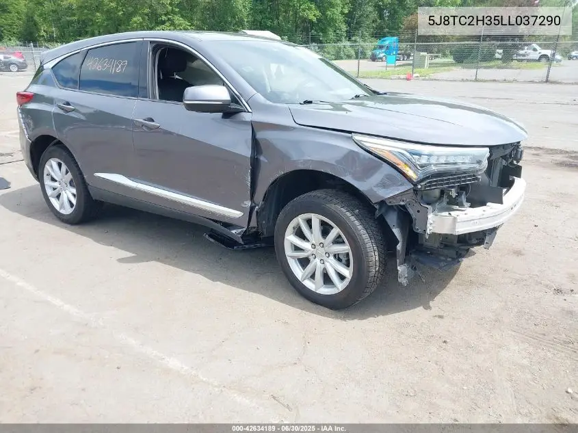 2020 Acura Rdx Standard VIN: 5J8TC2H35LL037290 Lot: 42634189