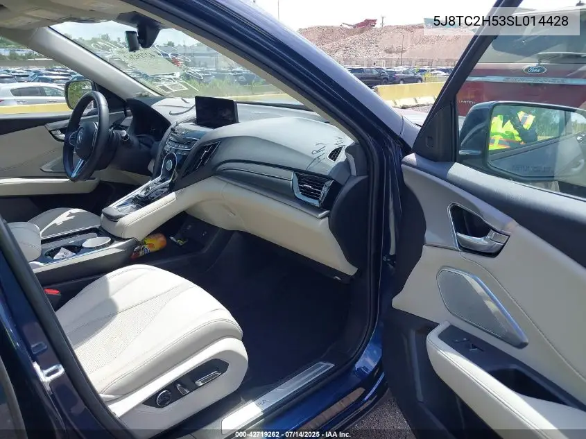 2025 Acura Rdx Technology Package VIN: 5J8TC2H53SL014428 Lot: 42719262