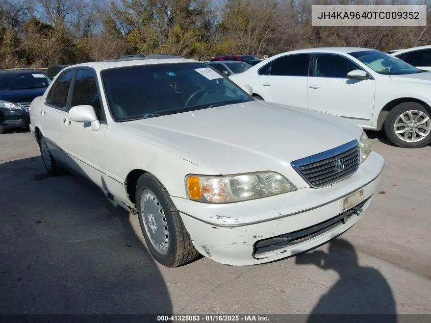 1996 Acura 3.5Rl VIN: JH4KA9640TC009352 Lot: 41325063