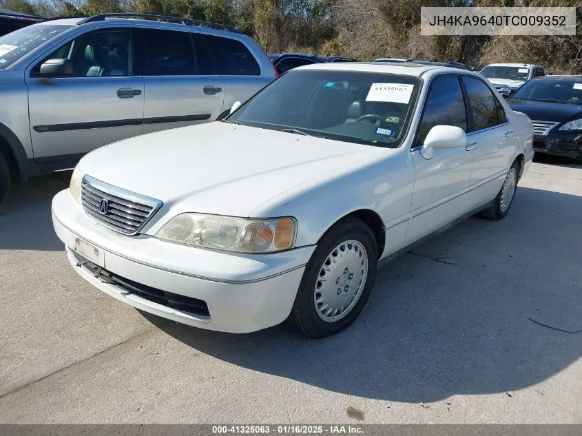 1996 Acura 3.5Rl VIN: JH4KA9640TC009352 Lot: 41325063