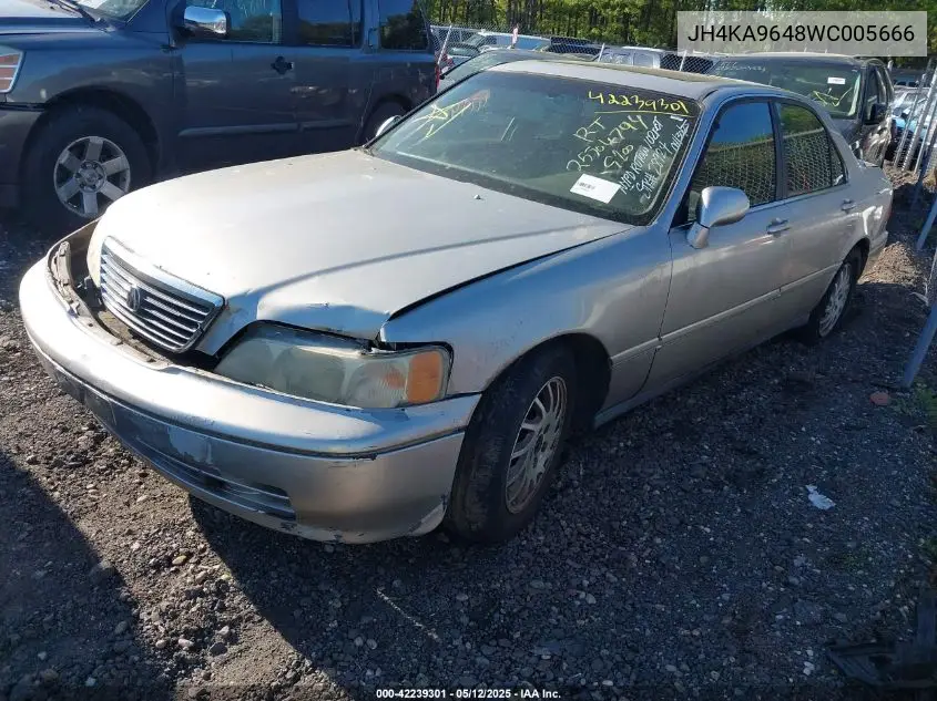 1998 Acura Rl 3.5 VIN: JH4KA9648WC005666 Lot: 42239301