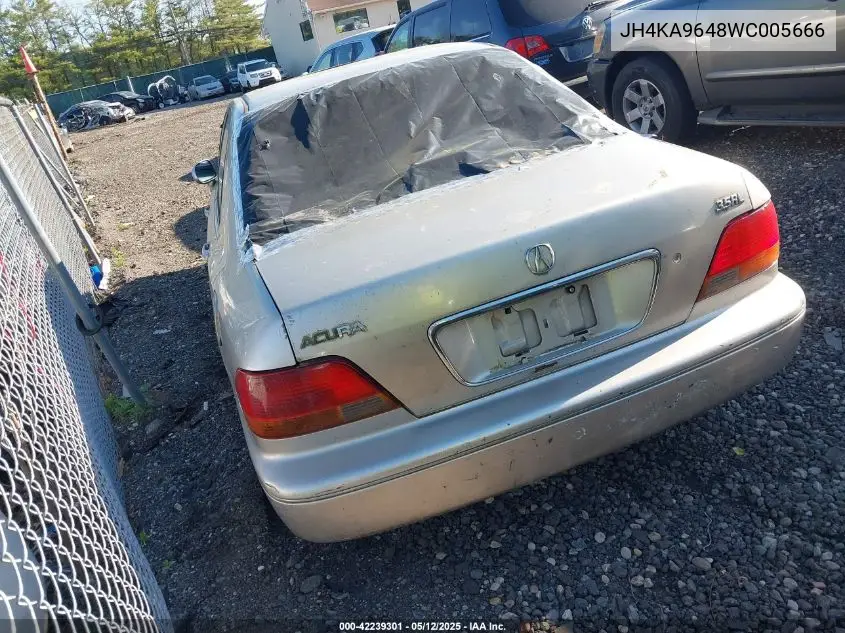 1998 Acura Rl 3.5 VIN: JH4KA9648WC005666 Lot: 42239301