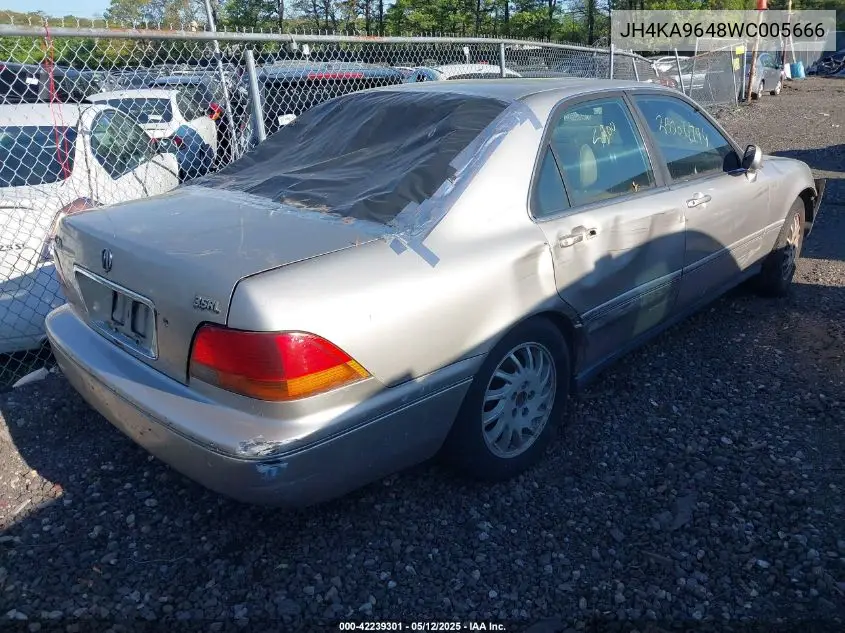 1998 Acura Rl 3.5 VIN: JH4KA9648WC005666 Lot: 42239301