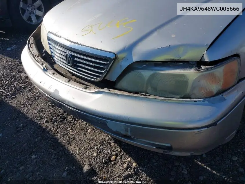 1998 Acura Rl 3.5 VIN: JH4KA9648WC005666 Lot: 42239301