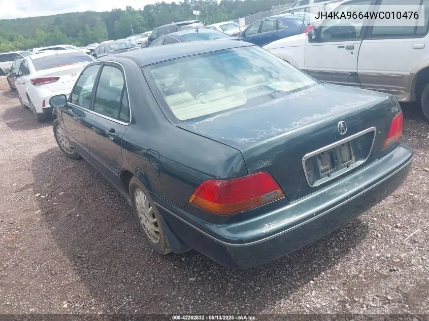 1998 Acura Rl 3.5 VIN: JH4KA9664WC010476 Lot: 42262832