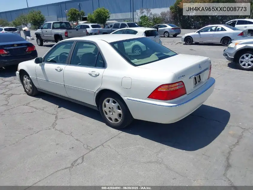 1999 Acura Rl 3.5 VIN: JH4KA965XXC008773 Lot: 42554593