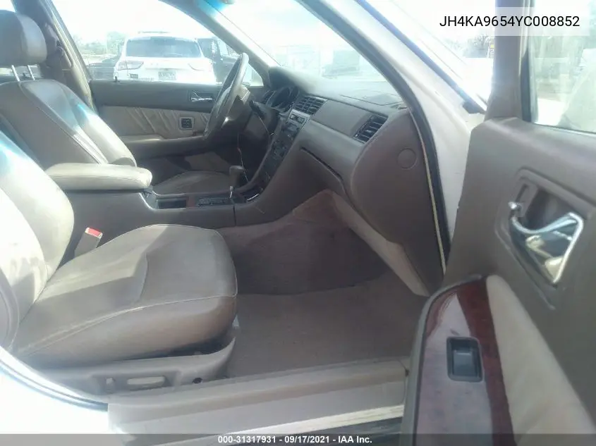 2000 Acura Rl 3.5 (A4) VIN: JH4KA9654YC008852 Lot: 31317931
