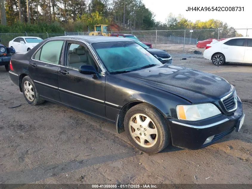 2002 Acura Rl 3.5 VIN: JH4KA96542C008731 Lot: 41355085