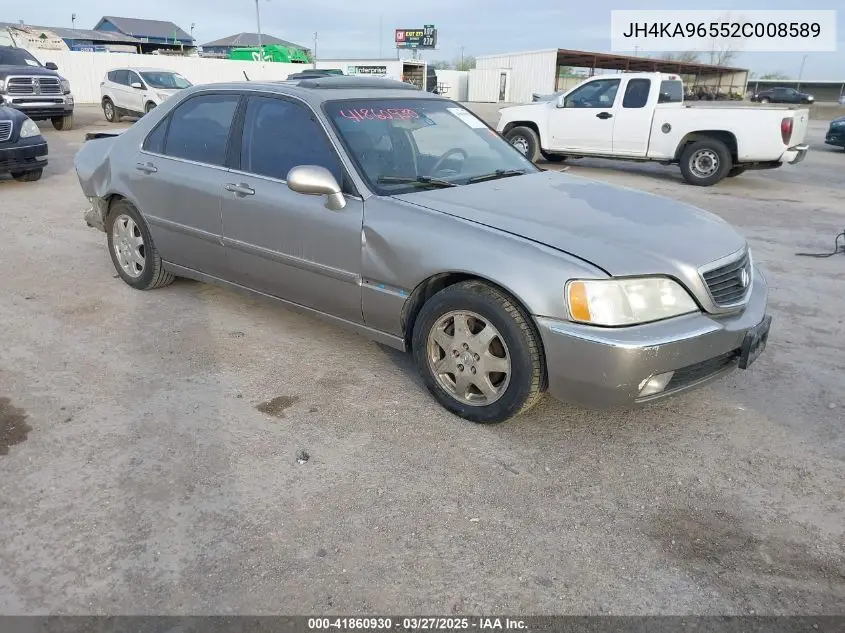 2002 Acura Rl 3.5 VIN: JH4KA96552C008589 Lot: 41860930